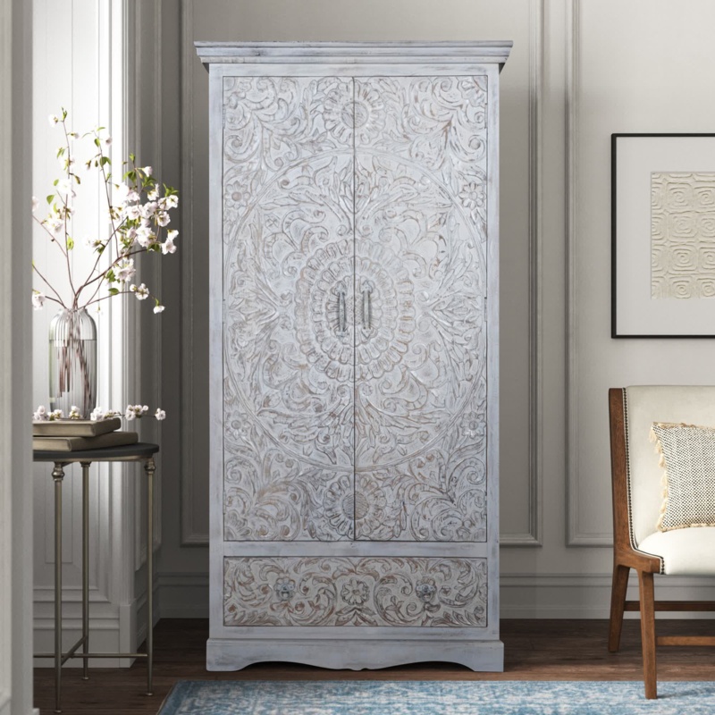Concerto Solid Wood Armoire