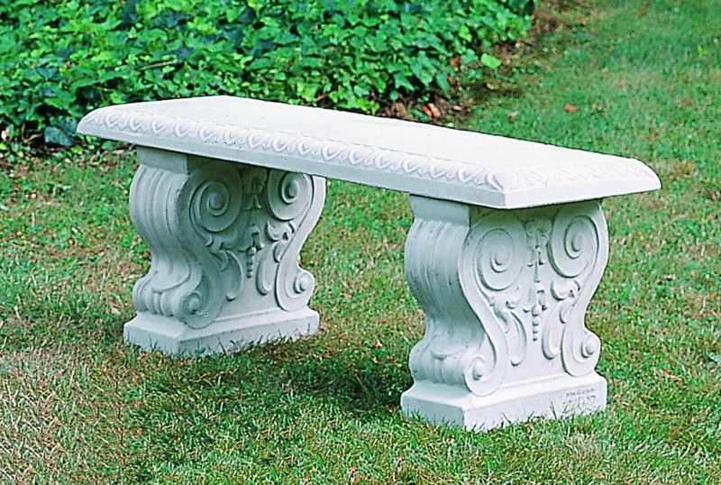 Concrete Outdoor Bench