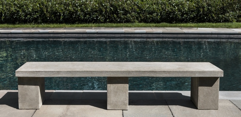 Concrete Outdoor Bench