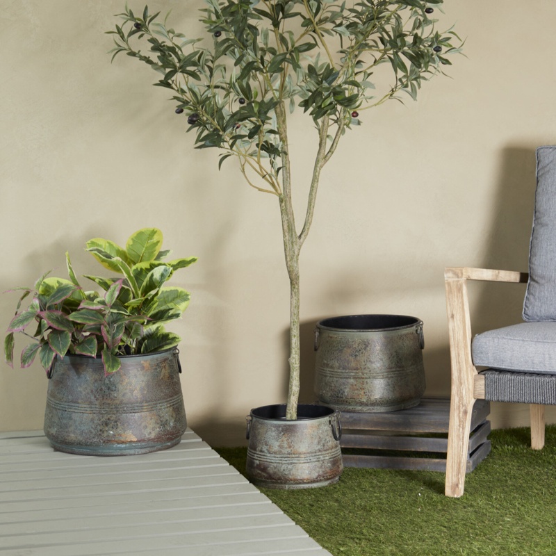 Cowden Metal Planter