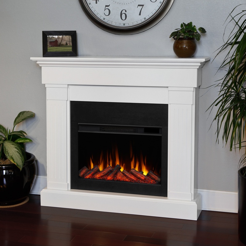 Crawford 47" Slim Electric Fireplace by Real Flame