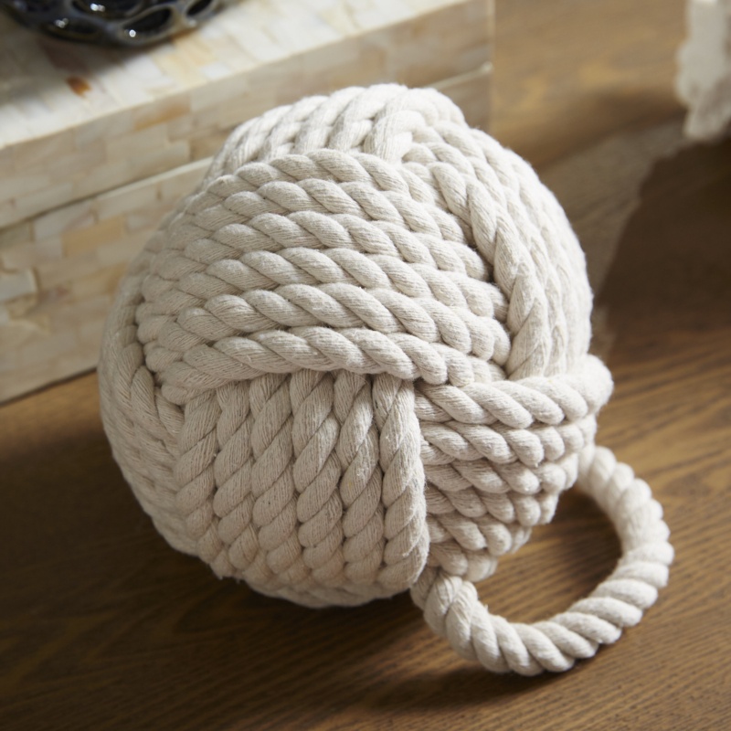 Dag Rope Knot Weighted Floor Stop