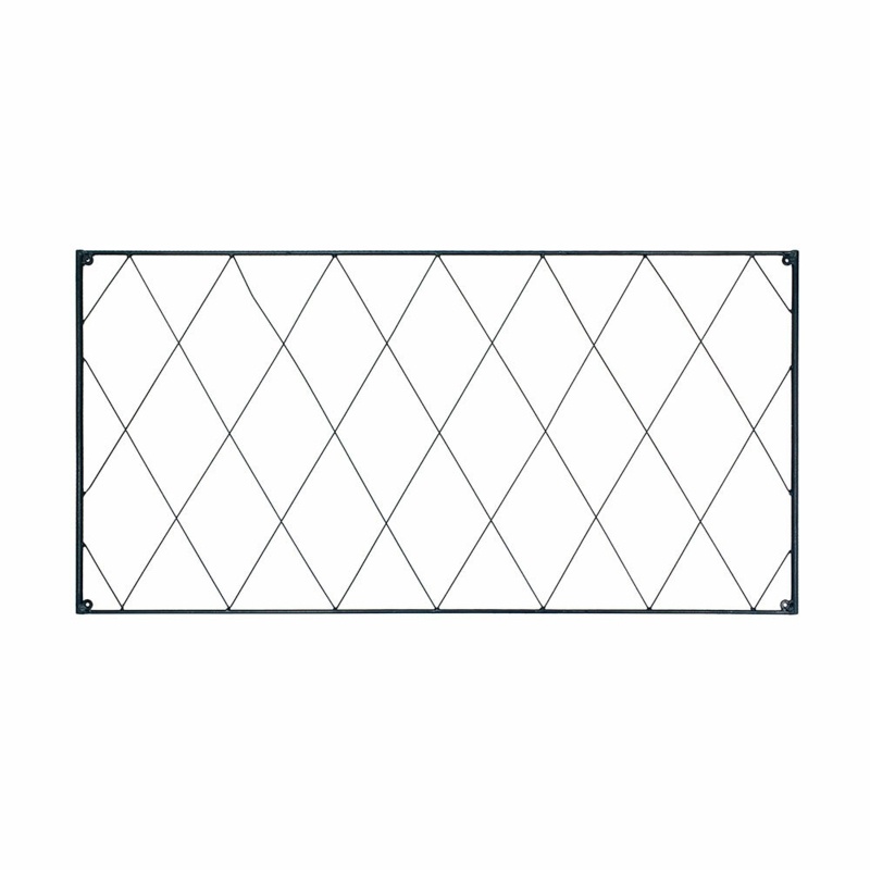 Danielson 23'' H x 46'' W Iron Lattice Panel Trellis Extender