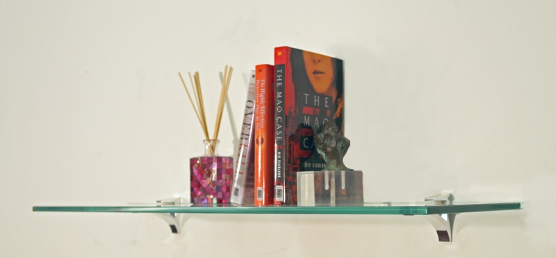 Dasheika Glass Accent Shelf