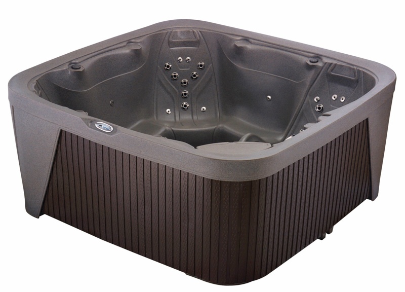 DayDream 3000L 6-Person 30-Jet Square Hot Tub with Ozonator, powered By Jacuzzi Pumps