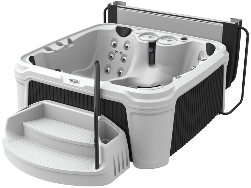 DayDream 3500L Ensemble 6-Person 35-Jet Hot Tub with Spa Accessories, powered By Jacuzzi Pumps