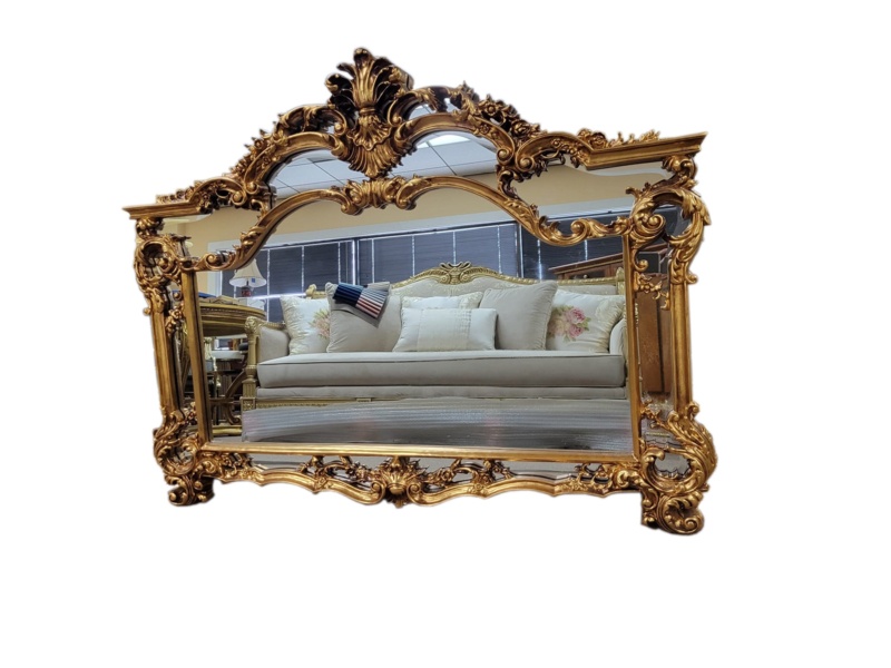 Daylan Solid Wood Wall Mirror