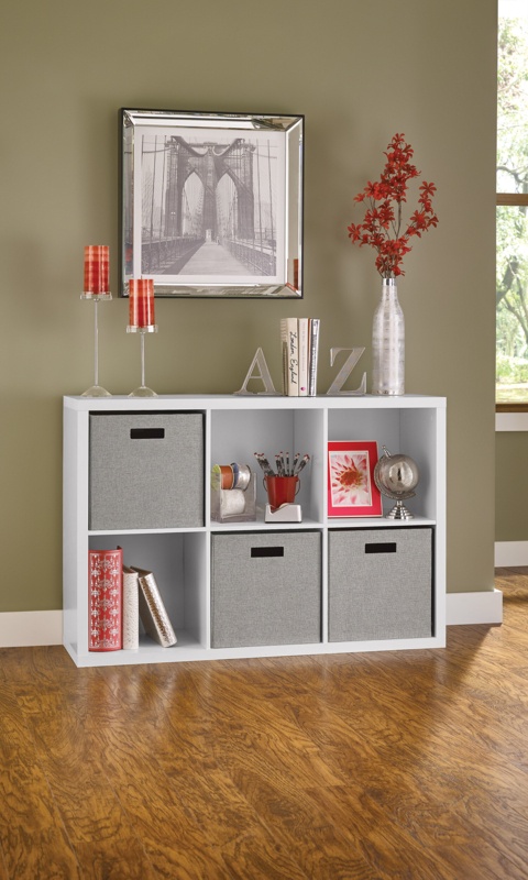 Decorative Storage 30'' H x 43.98'' W Cube Bookcase