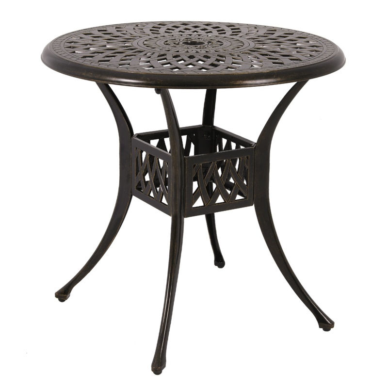 Demorian Metal Outdoor Dining Table
