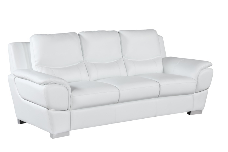 Dempsy 85" Leather Match Pillow Top Arm Standard Sofa
