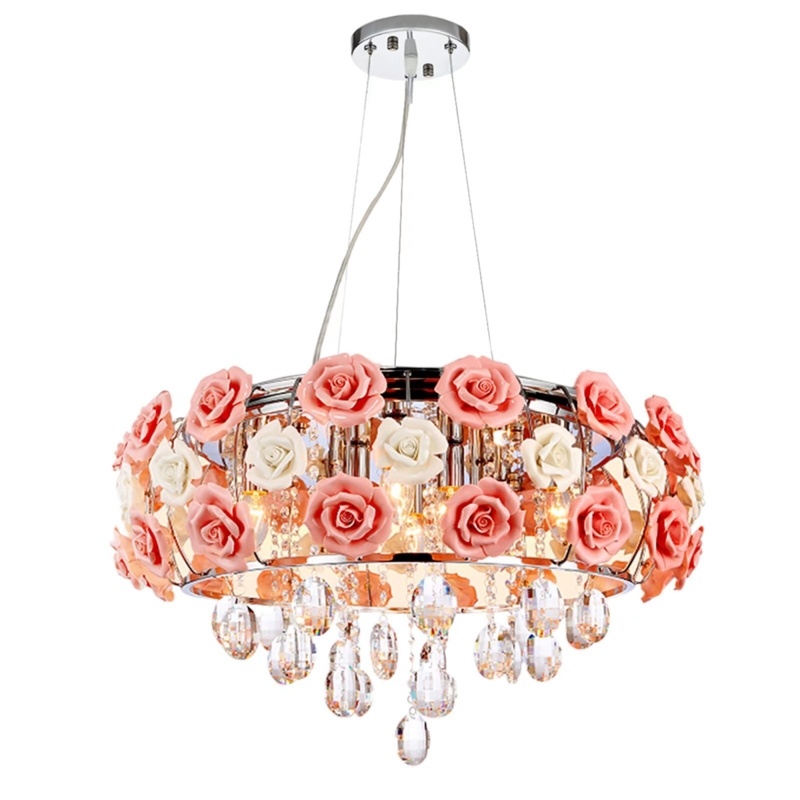 Depree 5 - Light Dimmable Drum Chandelier
