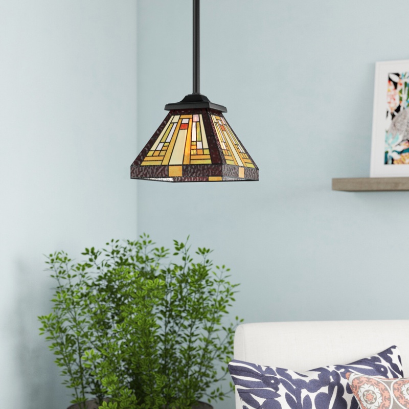 Diahna 1 - Light Single Star Pendant