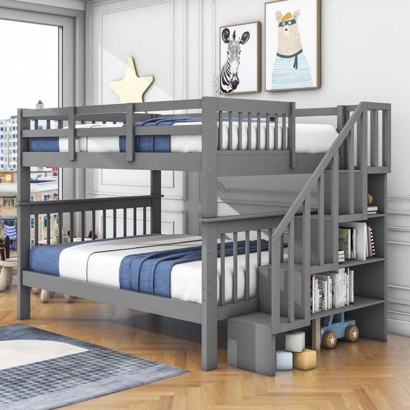 Dilany Kids Full Over Full Bunk Bed