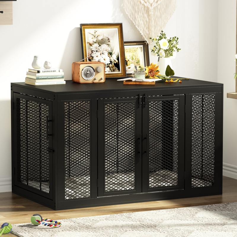 Dobroslav Pet Crate with Three Doors