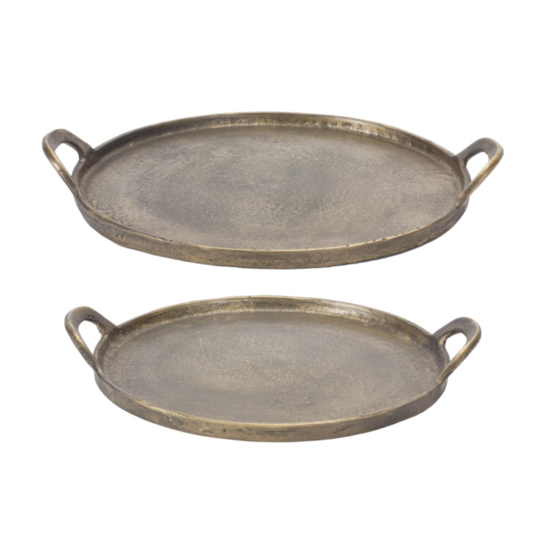 Dominic Metal Tray - Set of 2