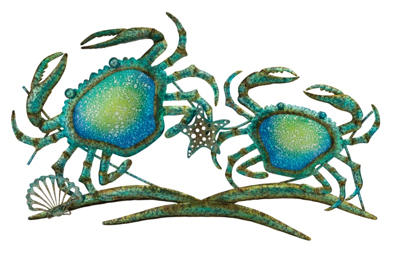 Double Crab Wall Decor