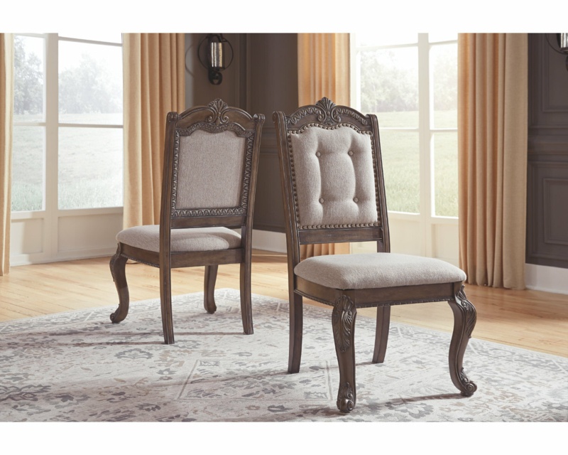 Dripping Springs Tufted Solid Back Side Chair