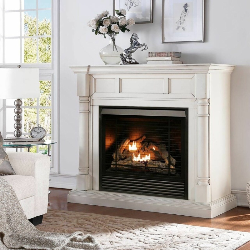 Dual Fuel 55'' W Natural Gas / Propane Fireplace