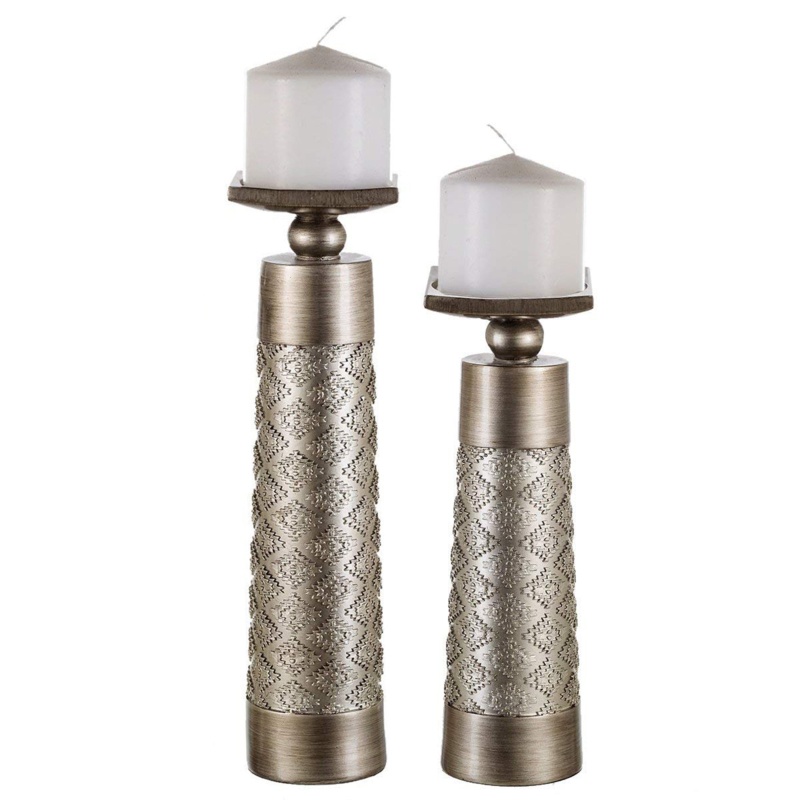 Dublin Polyresin Tabletop Candlestick