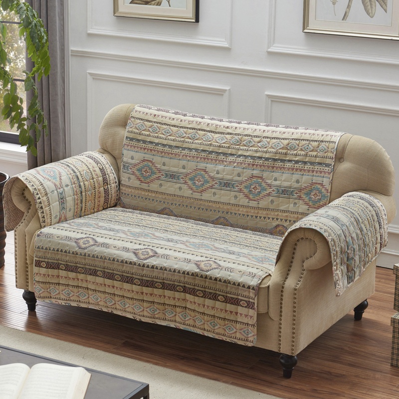Easterling Box Cushion Loveseat Slipcover