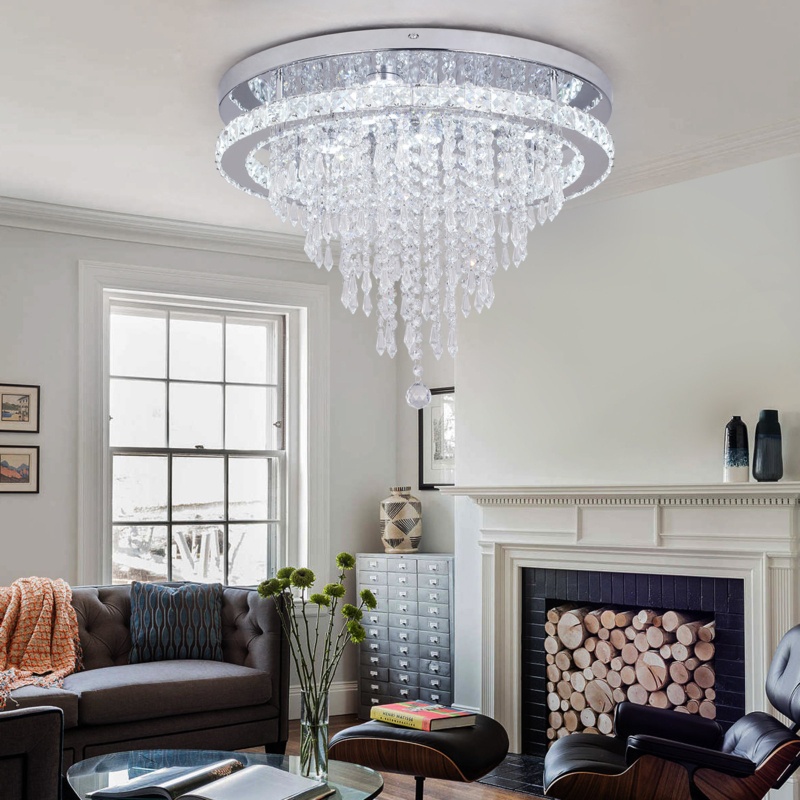 Edony Dimmable LED Tiered Chandelier