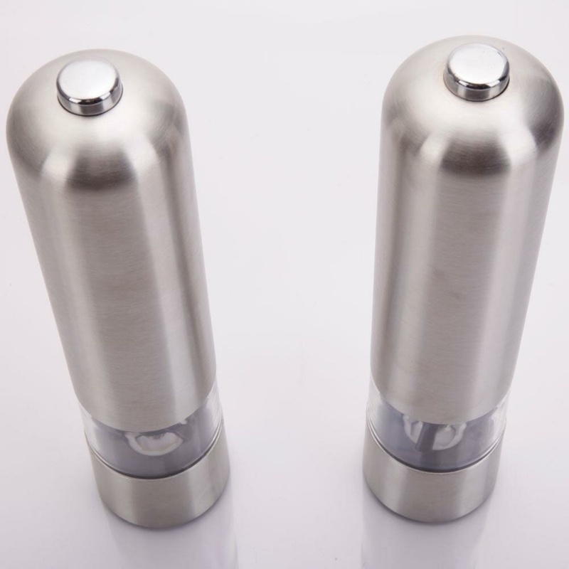 Electric Salt & Pepper Mill Set