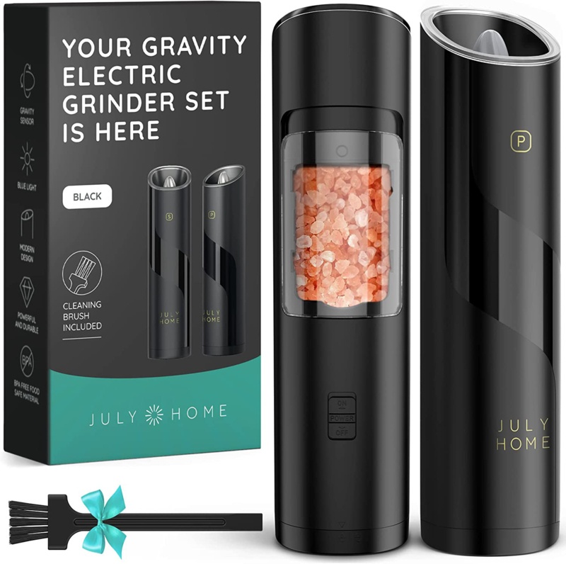 Electric Salt & Pepper Mill Set