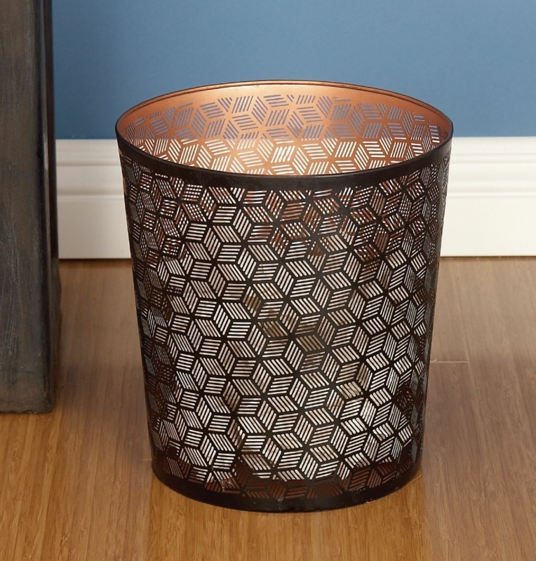 Eletta Contemporary Cylindrical Waste Basket