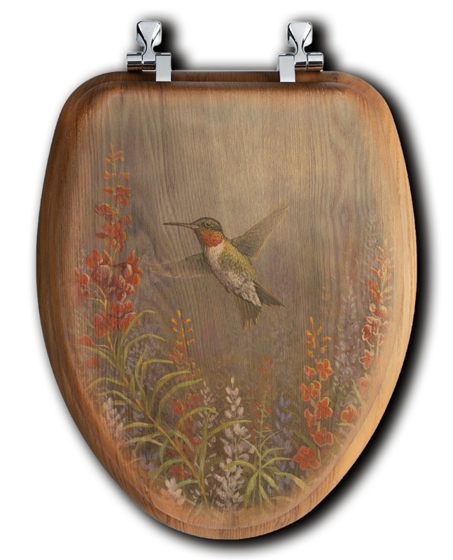 Elongated Toilet Seat and Lid