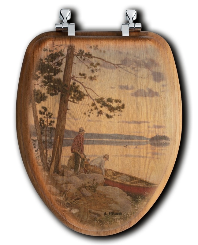Elongated Toilet Seat and Lid