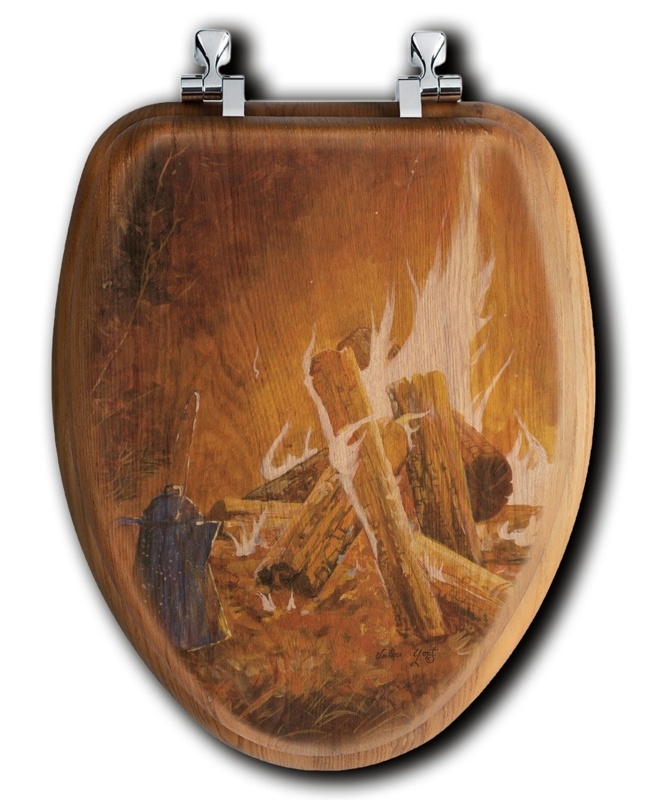Elongated Toilet Seat and Lid