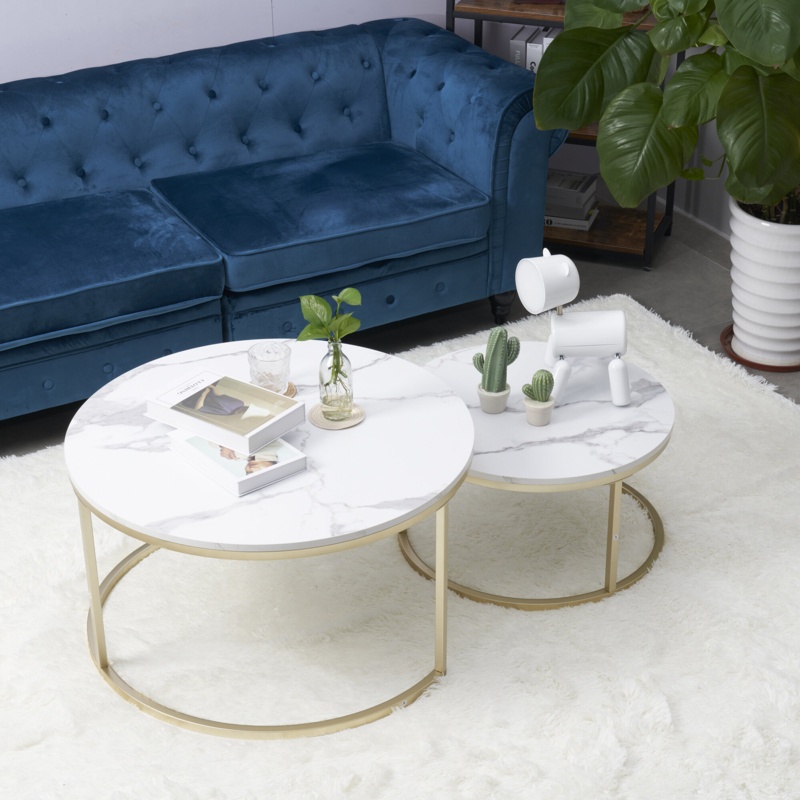 Emmaline Frame 2 Nesting Coffee Tables