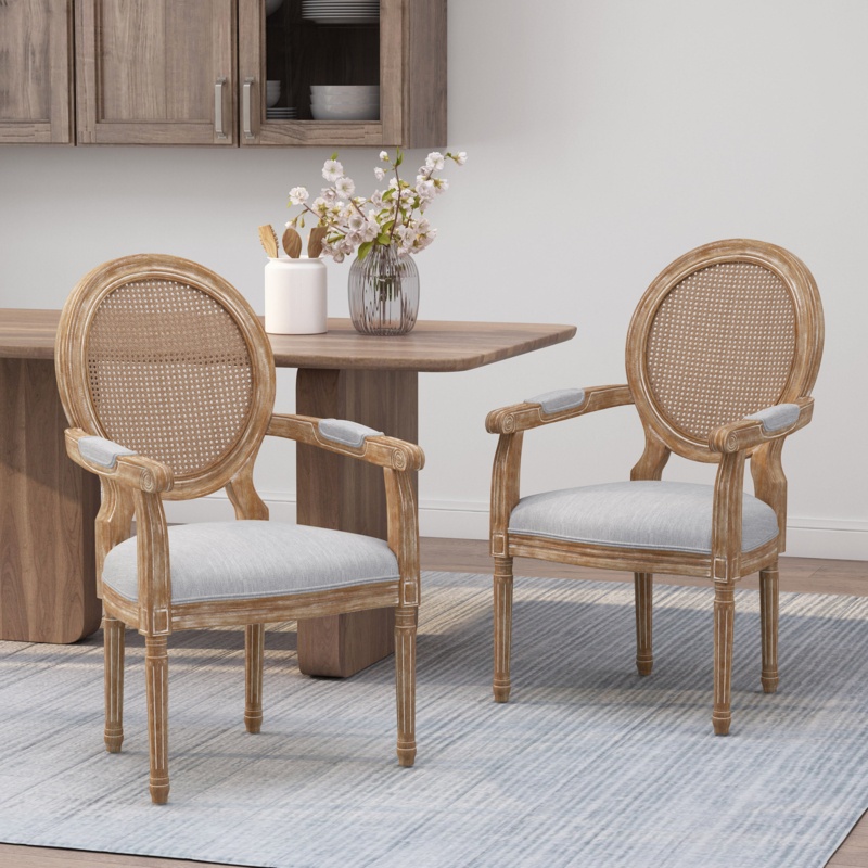 Esaie King Louis Back Arm Chair