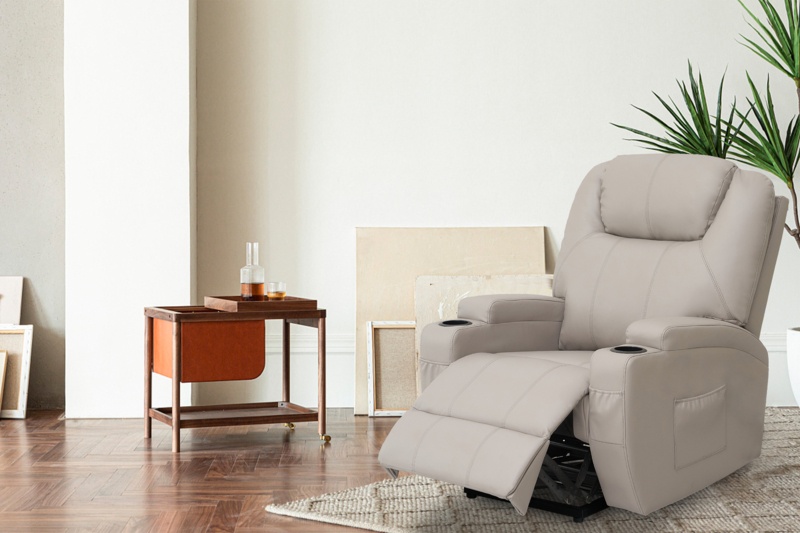 Evennie 33.9" Wide Power Lift Assist Standard Recliner