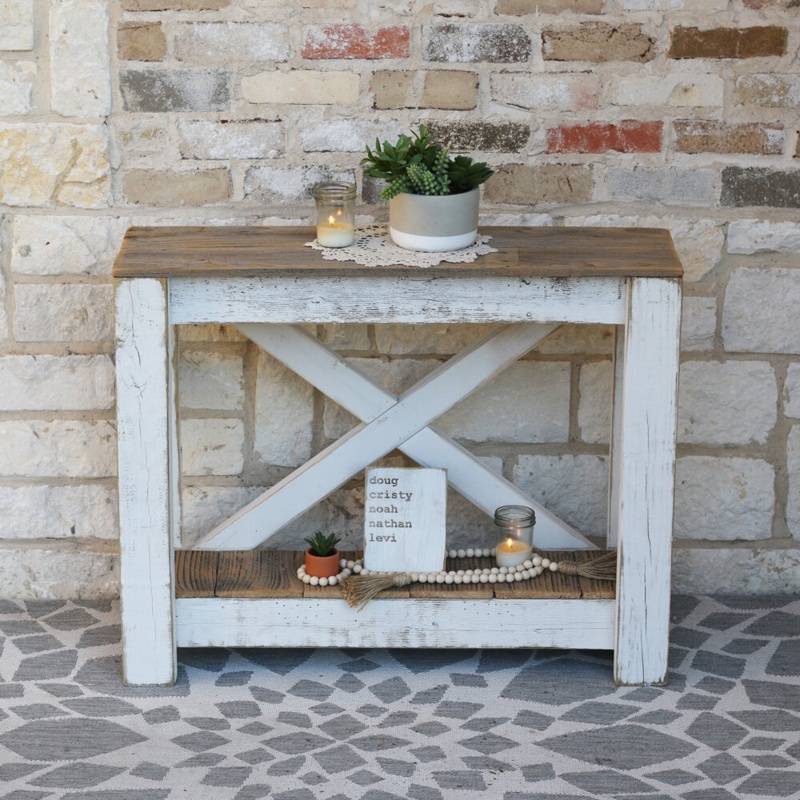 Fegan 36" Solid Wood Console Table