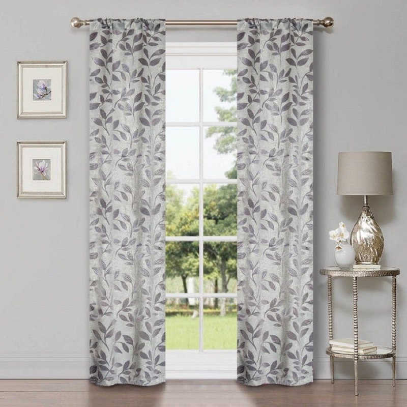Finklea Floral Blackout Curtain Panels