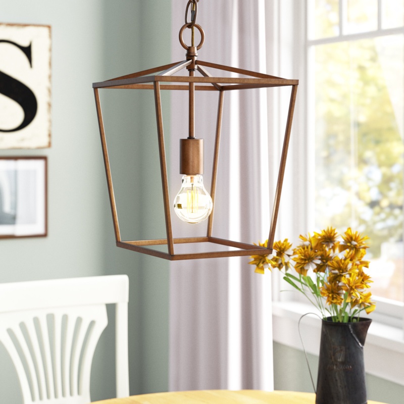 Finnick 1 - Light Lantern Geometric Pendant