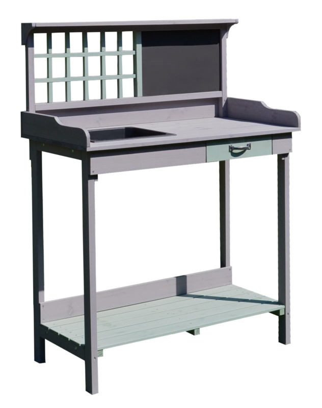 Fir Wood Potting Bench