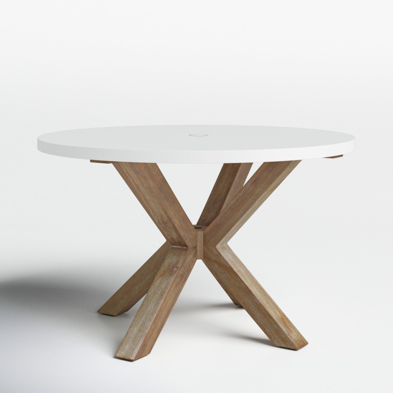 Fleur Concrete Outdoor Dining Table