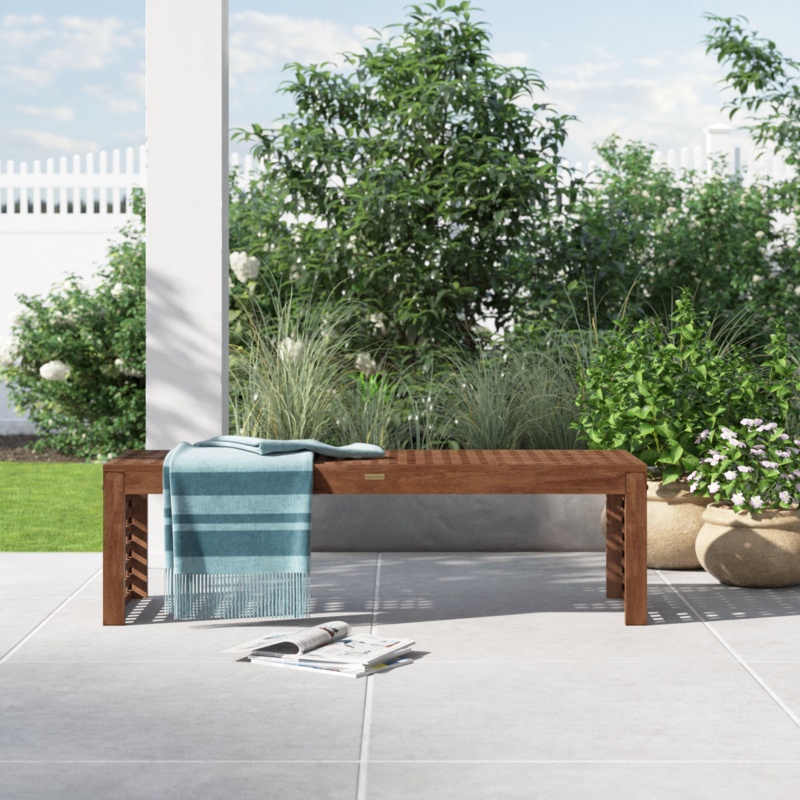 Fleur Eucalyptus Outdoor Bench