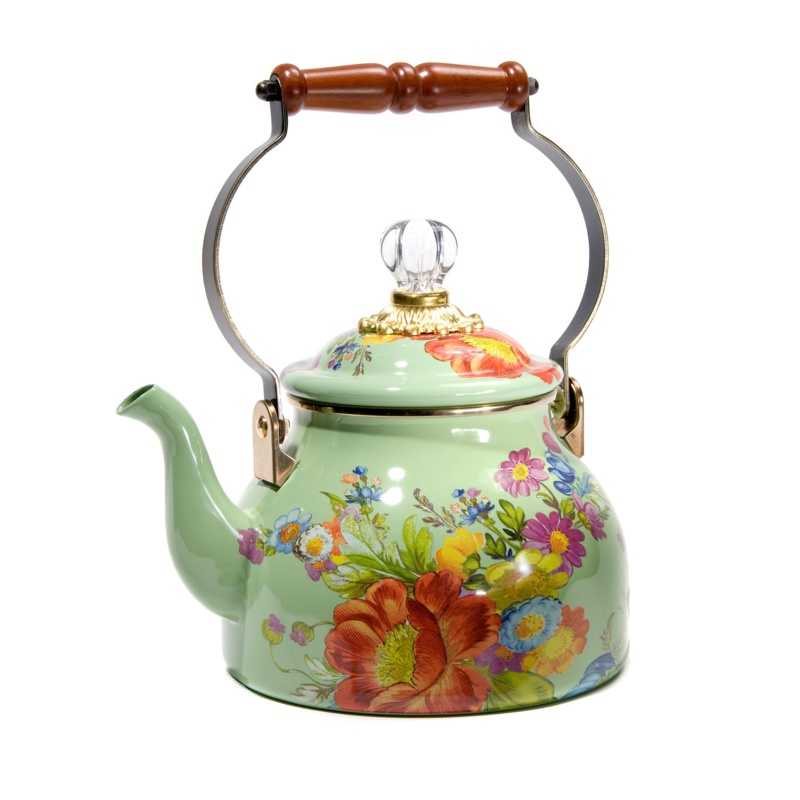 Flower Market 2 Quart Tea Kettle