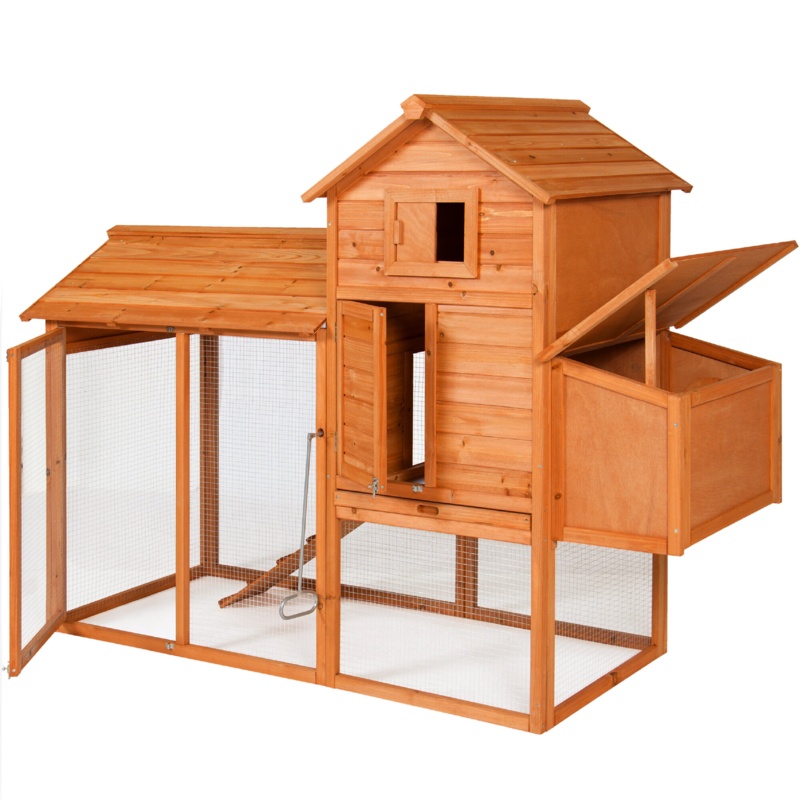 Fodor 28.3 Square Feet Chicken Coop with Chicken Run