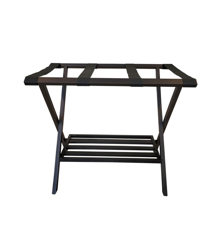 Folding Bamboo Luggage Rack