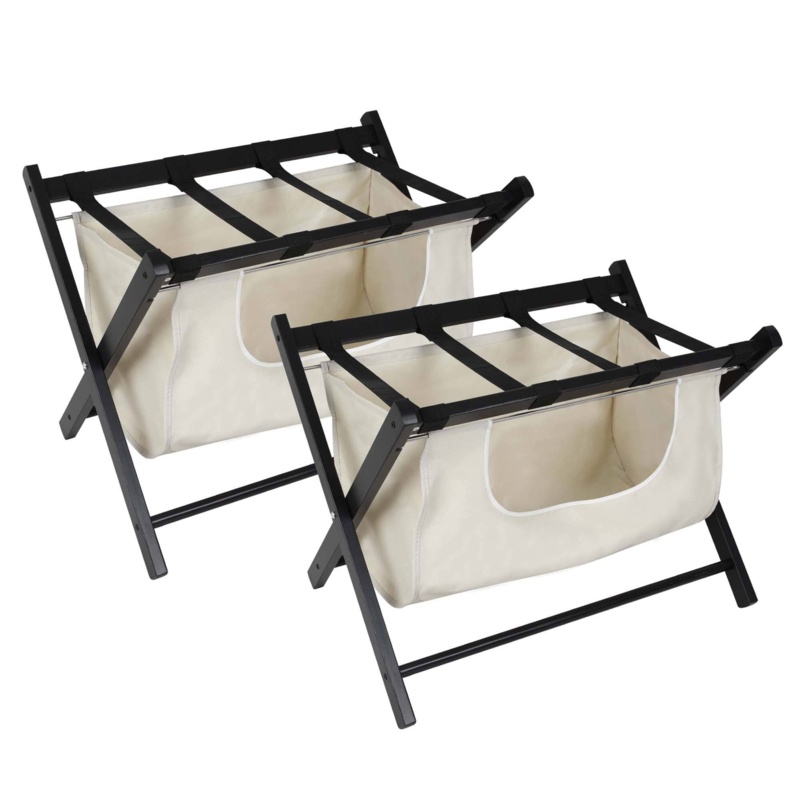 Folding Wood Luggage Rack