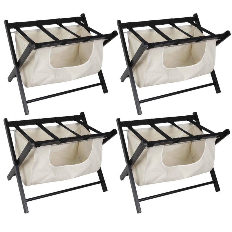 Folding Wood Luggage Rack
