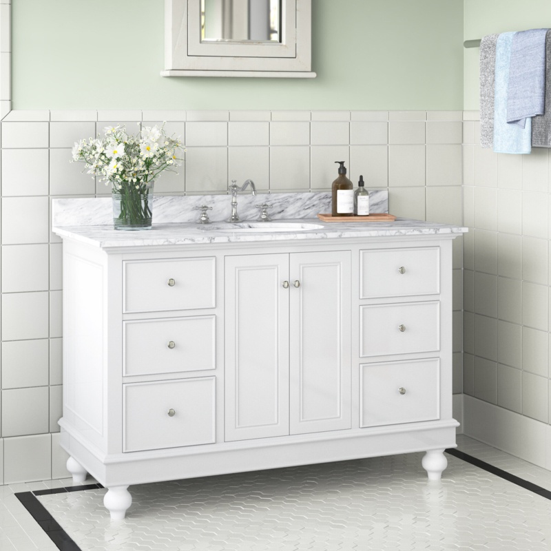 Folger 48'' Single Bathroom Vanity with Top