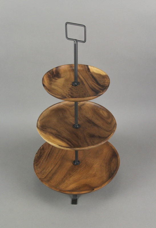 Fortier Wood Tiered Stand