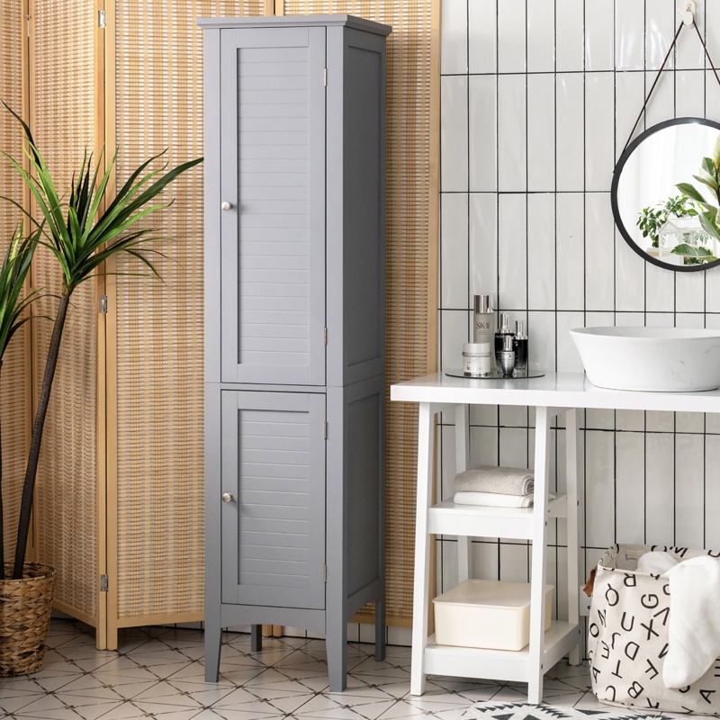 Freestanding Linen Cabinet