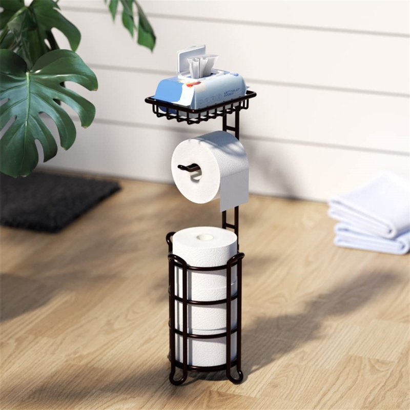 Freestanding Toilet Paper Holder