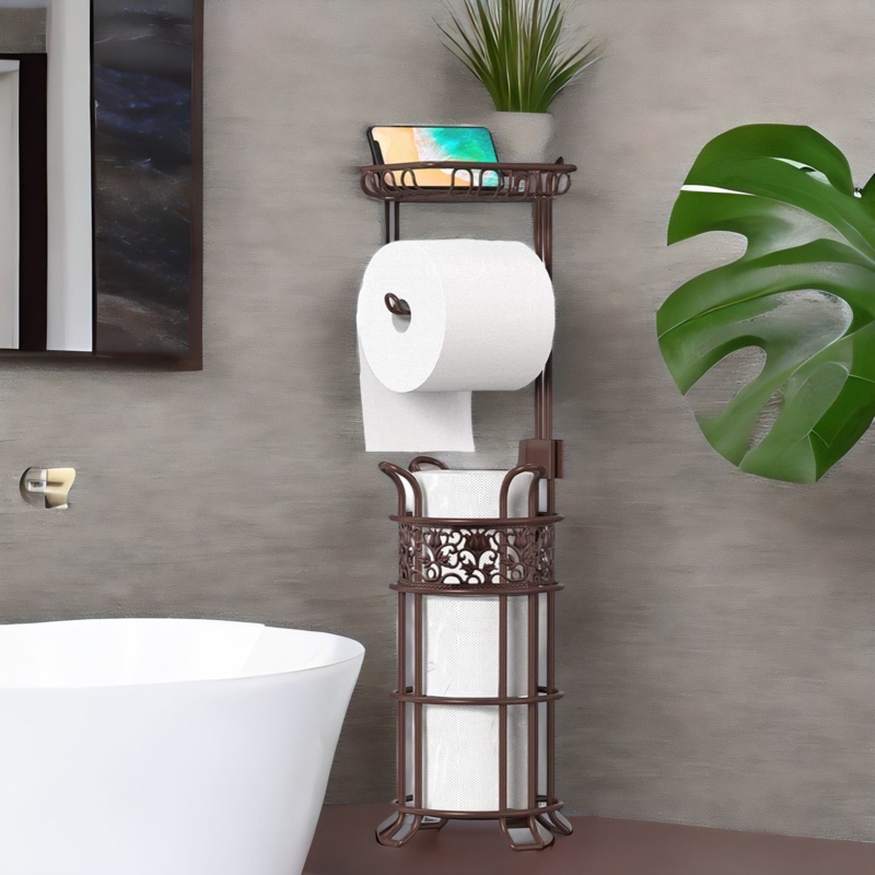 Freestanding Toilet Paper Holder